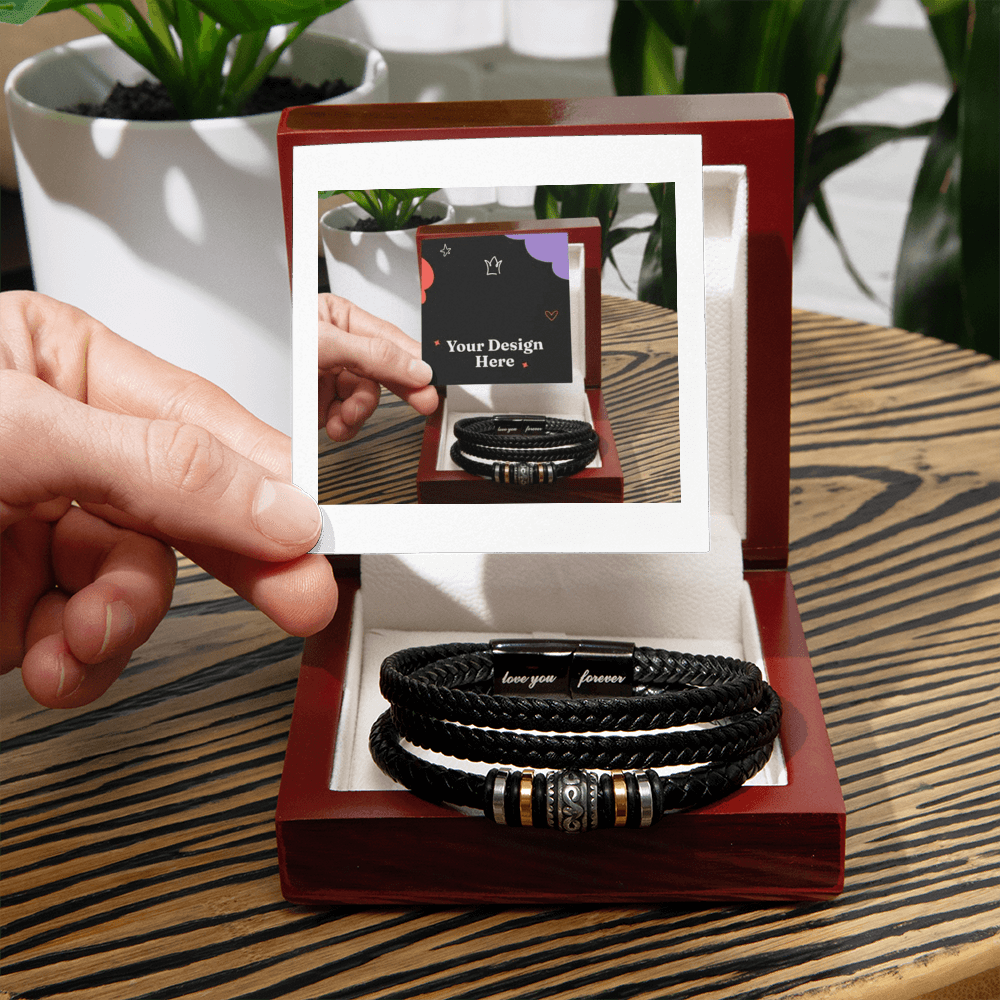 Love You Forever bracelet - silverfoxgoods